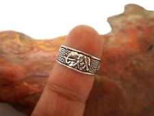 Adjustable Elephant  Toe  Ring  Sterling  Silver  925
