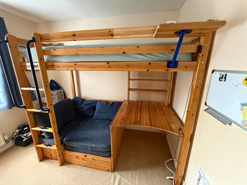 Children single loft - loft, bed