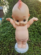 Kewpie Doll with Stand Showa Retro 60 cm Large Size Collectible Vintage