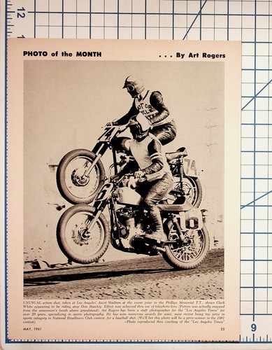 1961 art rogers motorcycle - rogers,