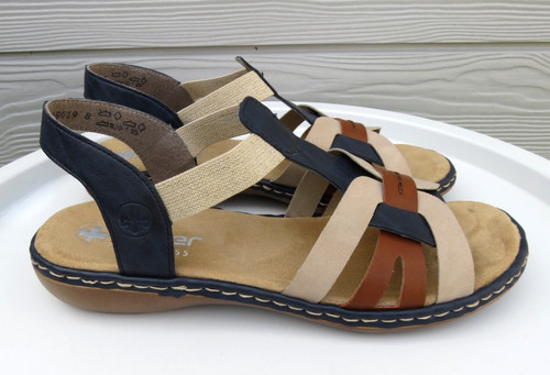 Rieker womens 65918 elastic - 65918-90,