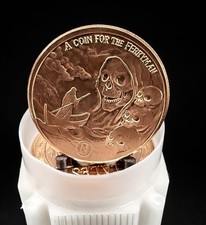 1oz .999 Fine Copper Round -