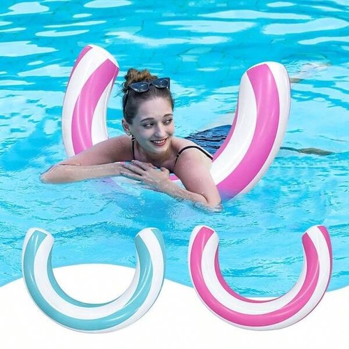 Inflatable shaped pool - u, float
