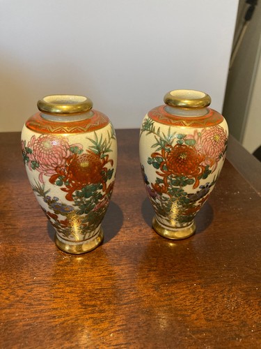 Fine satsuma vases soko - satsuma,
