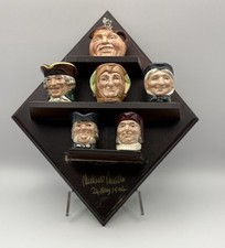 Royal Doulton The Diamond Collection of Tiny Jugs Limited Edition Display Shelf