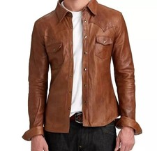 Men’s Distressed Brown Slim