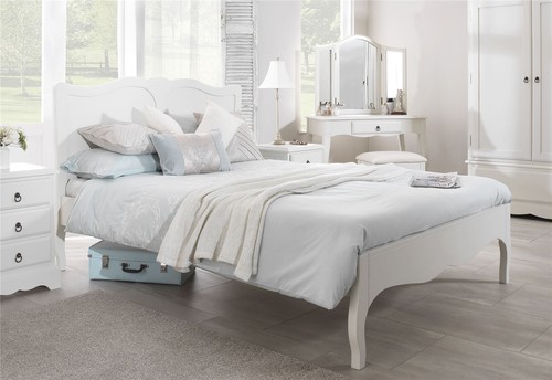 White 5ft king - king, size