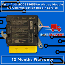 VW Golf And Audi 5Q0959655AA Airbag ECU No Communication Postal Repair Service