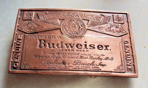 Vintage budweiser belt - 1#,
