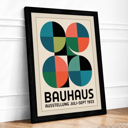 Bauhaus exhibition poster - bauhaus,