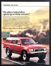 1990 toyota runner 4wd - runner, sr5