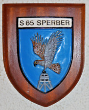 German Schnellboot S65 Sperber plakette plaque shield crest Deutsche Marine