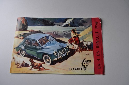 Renault 1956s car - cv, sales