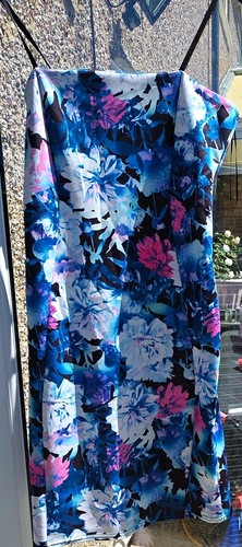 Quiz floral satin bodycon - floral,