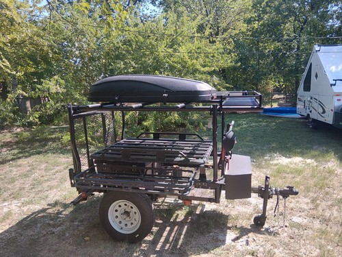 Tent trailer camping - tent,