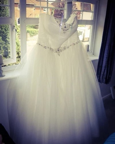 Wedding dress ivory plus - dress,