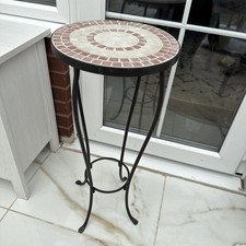 Tall Indoor heavy metal Plant Pot/phone Holder/Stand/ Table Home Decor-H 71cm