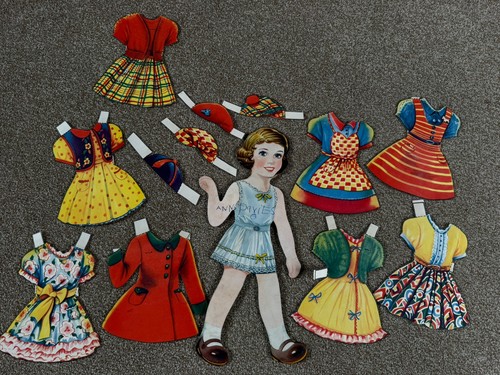 Paper dolls vintage - paper,