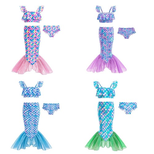 Girls mermaid tail swimwear - mermaid,