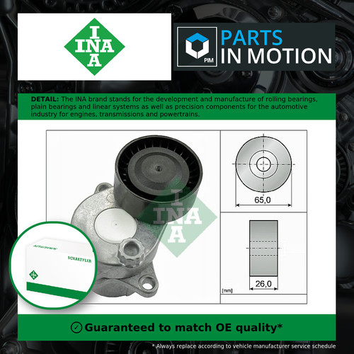 Aux belt tensioner fits - aux,