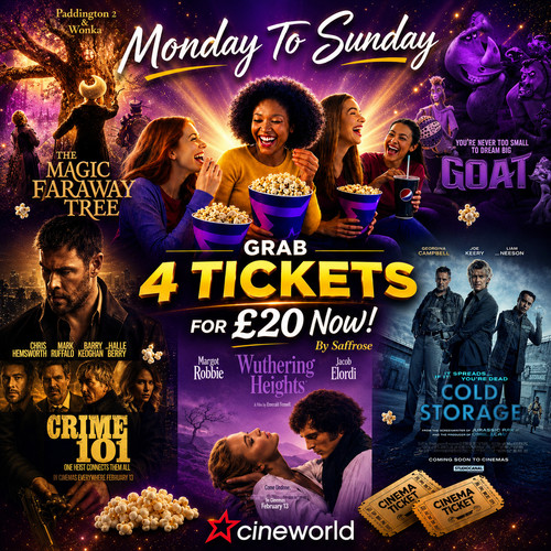 Cineworld cinema tickets - cineworld,