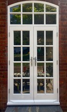 Hardwood Georgian French doors
