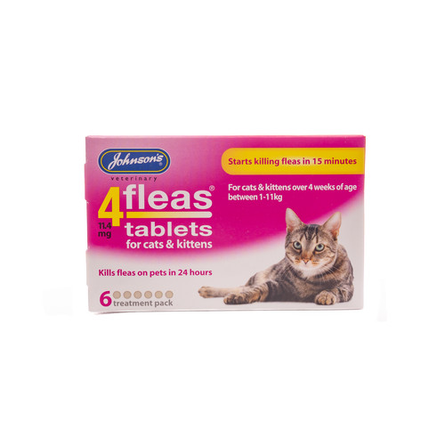 Johnsons 4fleas tablets cats - 4fleas,