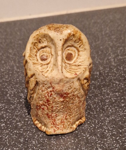 Pottery owl inch tall - 3,