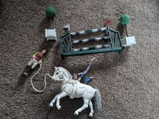 Schleich vaulting riding set
