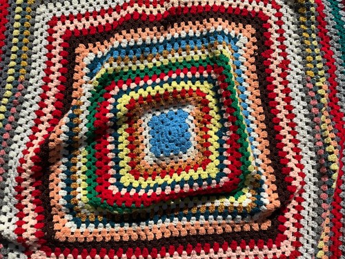 Vtg hand made - made, crochet