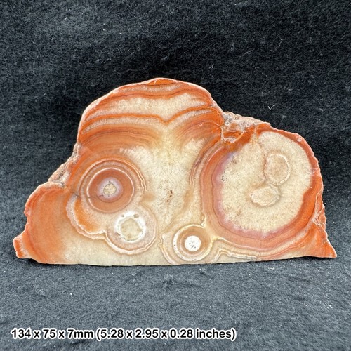 Dulcote agate polished slice - dulcote,
