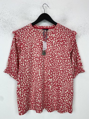 Joules pink spot print - pink,