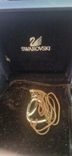 Swarovski Crystal Pendant Necklace with Box – Teardrop Design on Cord