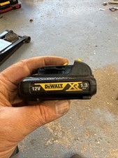New Genuine Dewalt 12v (10.8v) Lithium Ion Li-ion Battery 1.3Ah DCB125 K