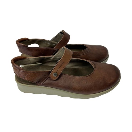 Wolky drio brown leather mary - wolky,