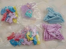 Fashion Doll Accessories 45 Items Shoes Bags Hangers Barbie Sindy New