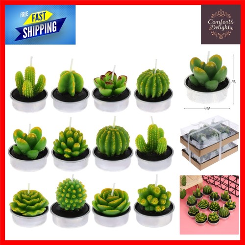 Pcs cactus candles - 12,