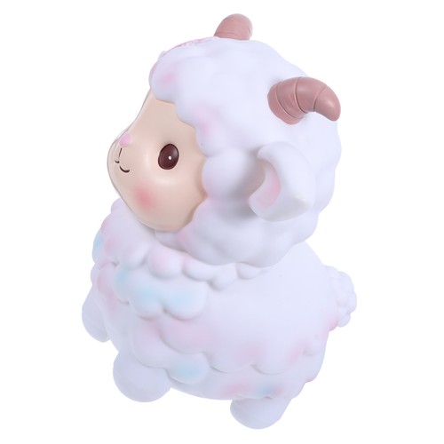 Reusable white zodiac goat - reusable,