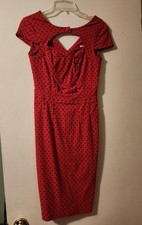 Hell Bunny Red Pinup Dress