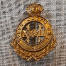 18th Queen Marys Own Royal Hussars Regiment Sweetheart Brooch 