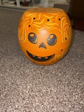 M & S HALLOWEEN PUMPKIN TIN