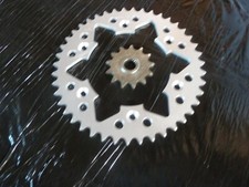 honda cr 125 front and rear