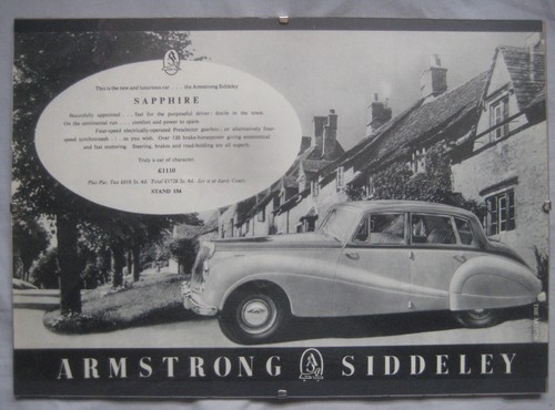 1952 armstrong siddeley - 1952,