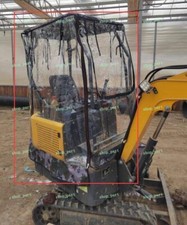 Mini Excavator Car Cover Warm