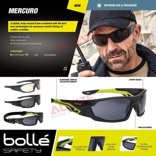 Bolle safety glasses mercuro - safety,