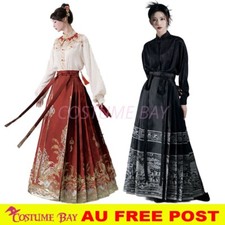 Traditional Chinese Horse Face Skirt MaMian Style Fashion Women Clothing Classic