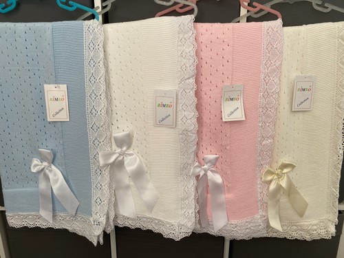 Spanish knitted baby shawl - baby,