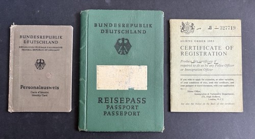 Cancelled west german - german, travel