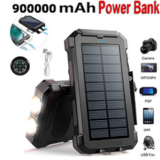900000mah Solar Power Bank