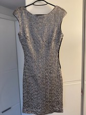 Zara Silver Sequin Party Mini